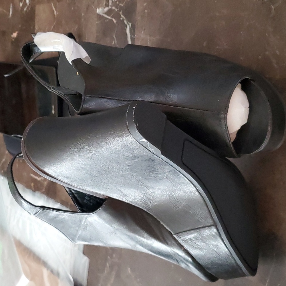 Madden Girl Kaliie Black Size 9 High Heels - Picture 3 of 7